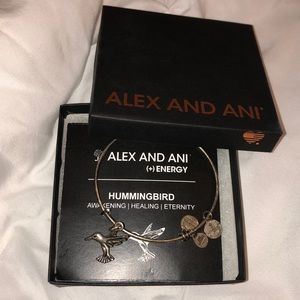 hummingbird Alex and ani bracelet